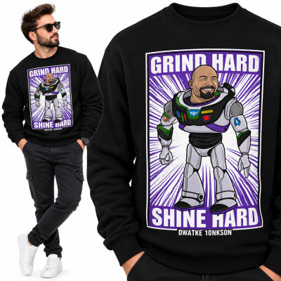 BLUZA ŚMIESZNA DWAYNE JOHNSON BUZZ LIGHTYEAR
